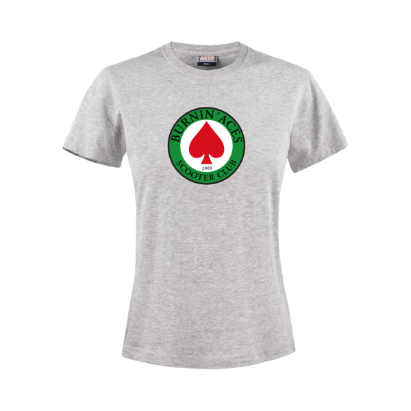 Burnin' Texet T-shirt Dam - Bild 3