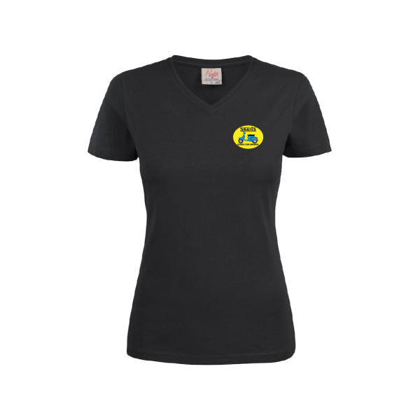 Snails Texet t-shirt heavy V-neck dam - Bild 3